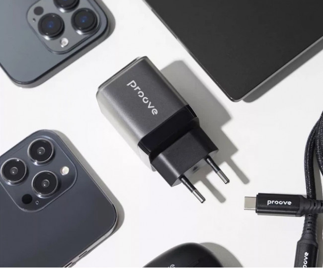 МЗП Proove Pure GaN 30W (Type-C) Black